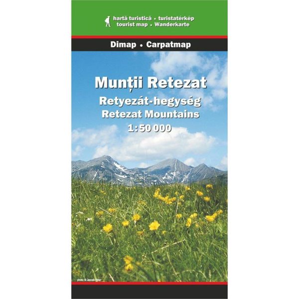 Munţii Retezat, hartă turistică